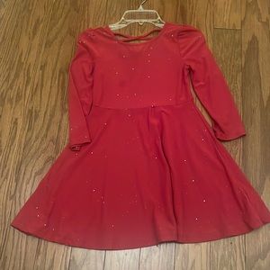 Red Dress Girls Size 7/8